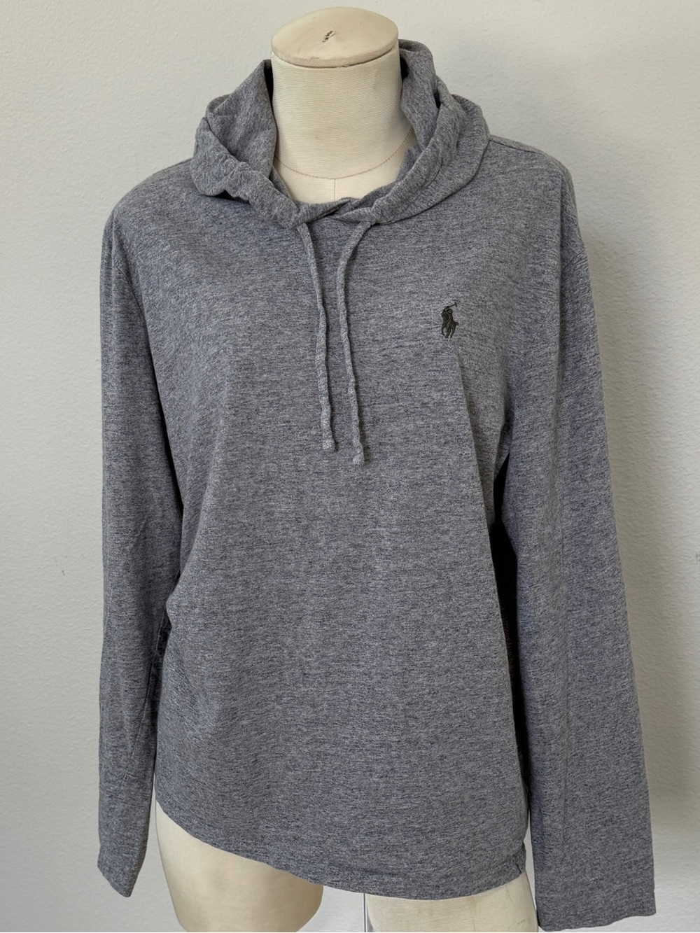 Grey Pullover Hoodie